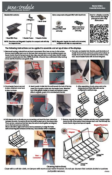 Beauty Gallery 2.0 Assembly Instructions