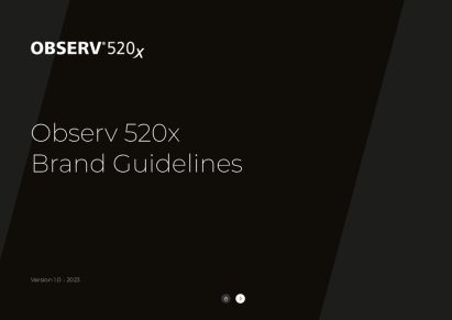 OBSERV® 520x Brand Guidelines