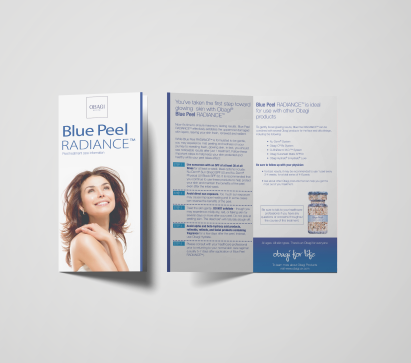 Obagi Blue Peel RADIANCE Aftercare Brochure