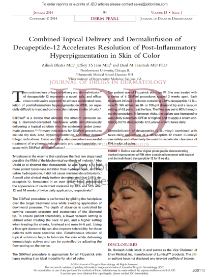 Dermalinfusion Clinical Study 3