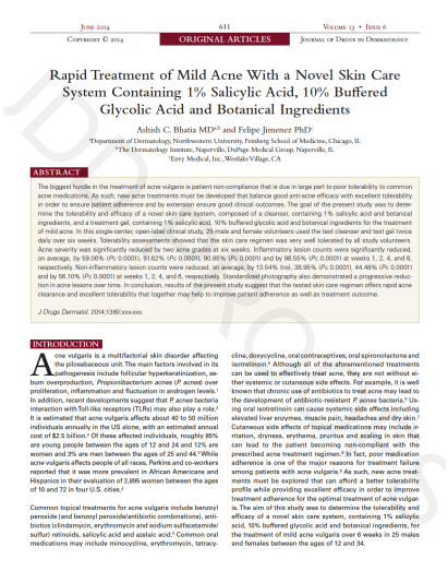 Dermalinfusion Clinical Study 4