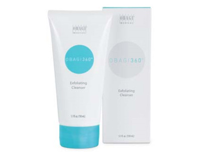 Obagi360 Exfoliating Cleanser Tube with packaging