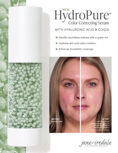 jane iredale HydroPure Colour Corrector - Promotional Sign