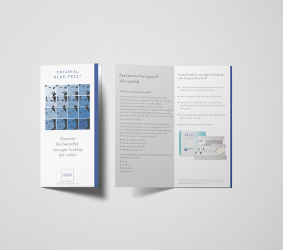 Obagi Blue Peel Brochure