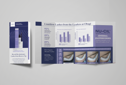 Obagi Nu-Cil Eyelash Enhancing Serum Brochure