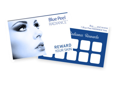 Blue Peel RADIANCE Loyalty Cards