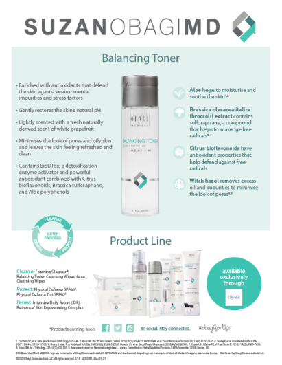 SUZANOBAGIMD Balancing Toner Product Sheet