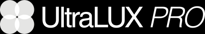 UltraLUX PRO Logo - White