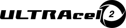 ULTRAcel 2 Logo Black and White