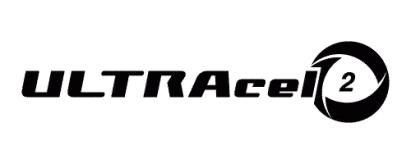 ULTRAcel 2 Logo Black and White