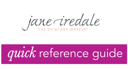 Jane Iredale - Quick Reference Guide