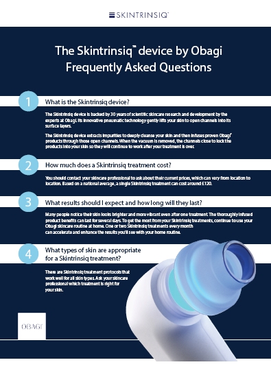 Obagi Skintrinsiq Checklist Point 13 FAQs